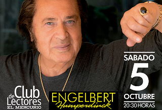 Entrada Tribuna Engelbert Humperdinck  5 de Octubre 