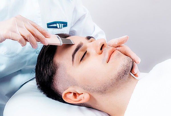 Limpieza Facial Premium para Hombres + Peeling Ultrasonico