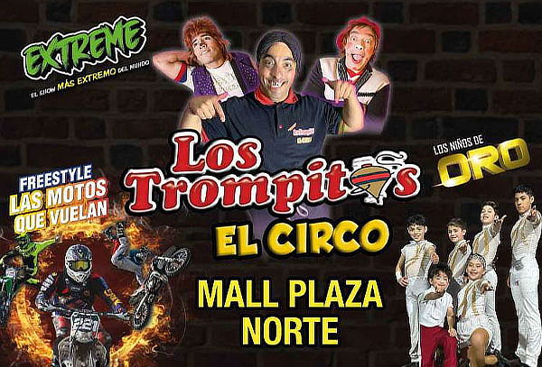 Mall Plaza Norte:  Entrada Circo Los Trompitos