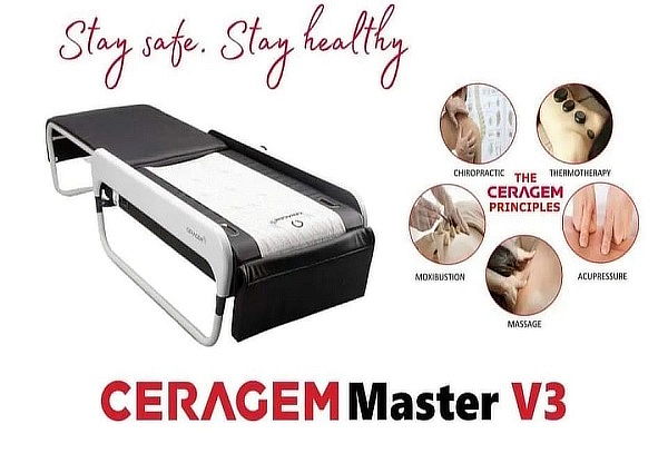 Masaje Coreano en Termo masajeador Ceragem Master V3