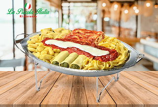 GRAN Fontana di Pasta para 2 en La Piccola Italia