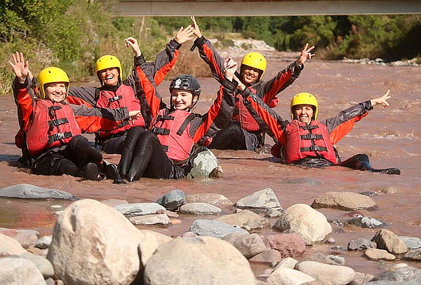 Vive una Aventura Rafting + Foto en el Cajón  de Maipo