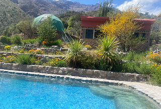 Entrada Piscina + Zona de Picnic en Cajón del Maipo