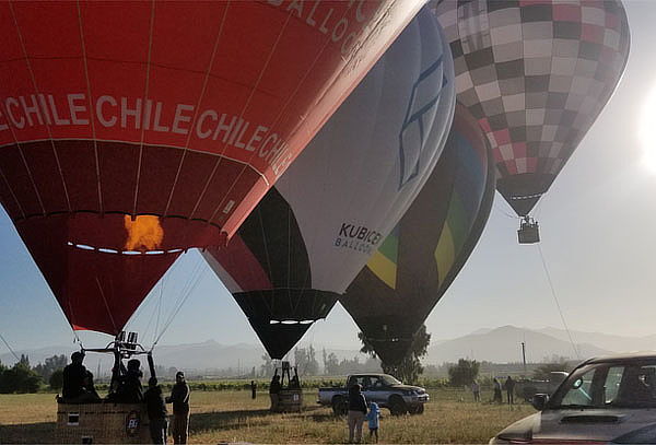 Vuelo en Globo Aerostático para 3,4 o 5 personas a Elección