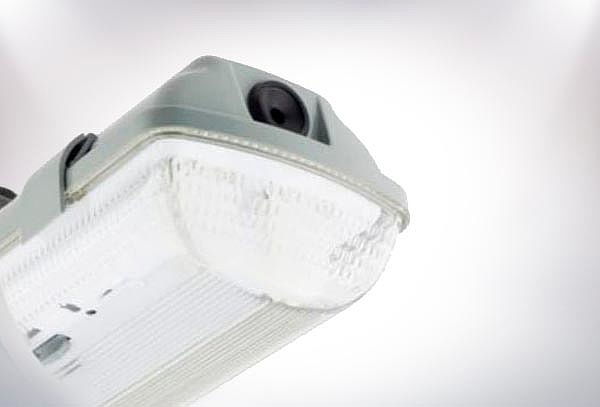 Canoa Led Hermetica 2X18W IP65 IK07 1200 MM. PMMA