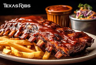 Menú Premium para 2 Personas en Texas Ribs