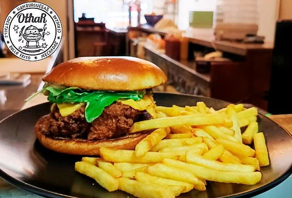 Hamburguesa + Cerveza para 1 o 2 personas en Othar