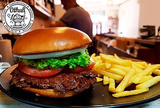 Hamburguesa + Cerveza para 1 o 2 personas en Othar