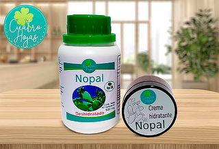 Pack 90 Capsulas Nopal + Crema Hidratante + Despacho