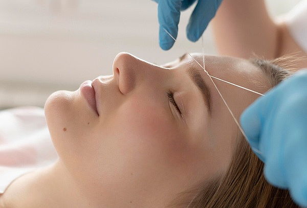 Depilación Facial con Hilo + Vaporozono + Alta Frecuencia 