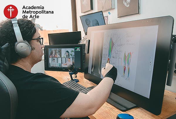 4 Clases Online de Dibujo o Pintura al Óleo en AMA