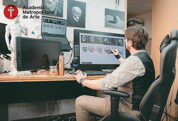 4 Clases Online de Dibujo o Pintura al Óleo en AMA