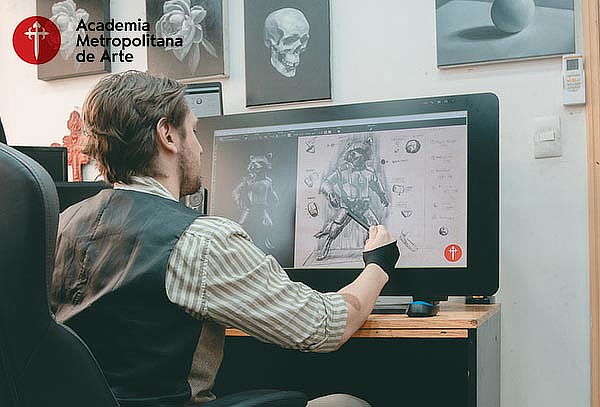4 Clases Online de Dibujo o Pintura al Óleo en AMA