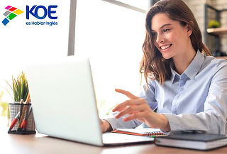KOE paga$990 y obtén$190.000 desc. matricula curso de inglés