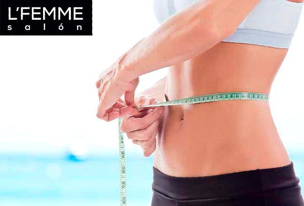 L'Femme: 10 S. Tratamiento Reductivo + Drenaje Linfático