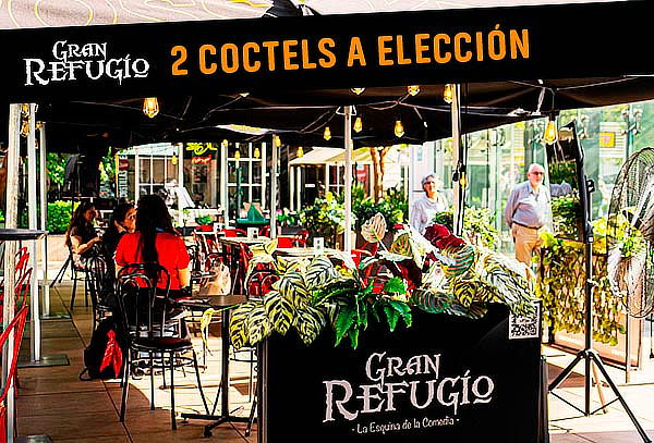 2 Tragos + 1 Aperitivo a elección + Show