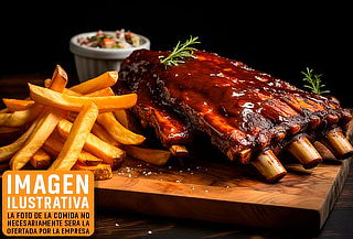2 Medias Costillas R.I.P + 2 Schop o Bebida + Show