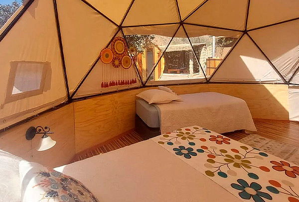 Hospedaje Domos para dos personas +Tinaja+Laguna+Sauna y mas