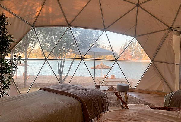 Ingreso a Camping Laguna Esmeralda 