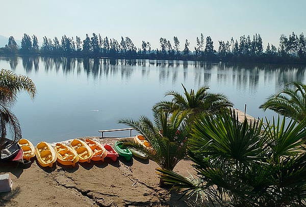 Ingreso a Camping Laguna Esmeralda 