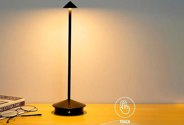 Lampara recargable touch