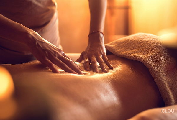 Masaje descontracturante + Piedras calientes