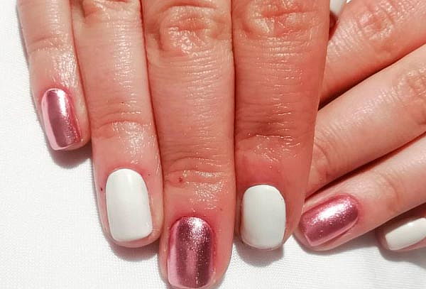 Manicure Permanente 2 tonos, Francesa o Degradé