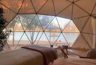 Glamping,Domo Laguna Esmeralda 2,3 o 4 Personas,Opción 5 o 6