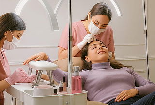 Manicure rusa + Lifting de pestañas con tinte y más