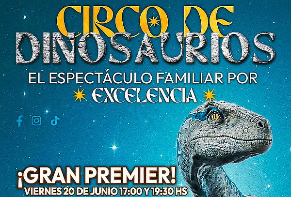 Circo de Dinosaurios!  Entrada a elección. Quilpue