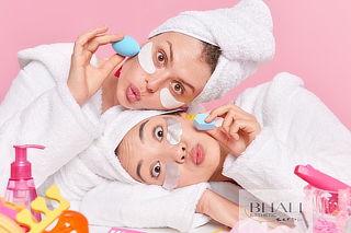 Día de relajación para 2 Limpieza facial + Masaje + Manicura