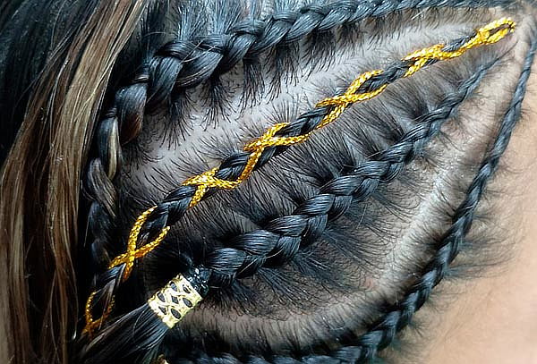 Trenzas Africanas con Diseños en DF Studio