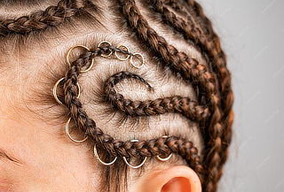 Trenzas Africanas con Diseños en DF Studio