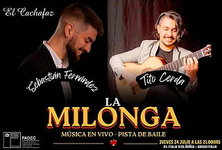 Milonga  en el Cachafaz