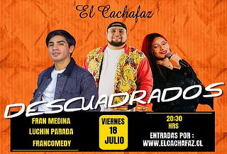 Show de stand up  en Cachafaz en Ñuñoa, Barrio Italia