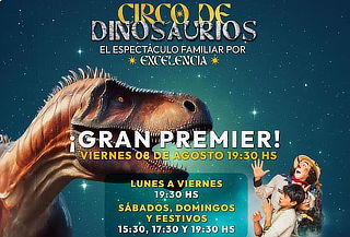 Circo de Dinosaurios! Entrada a elección. Maipu Circo de Dinosaurios! Entrada a elección. Maipu
