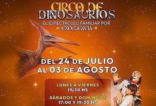 Circo de Dinosaurios!  Entrada a elección.Quintero