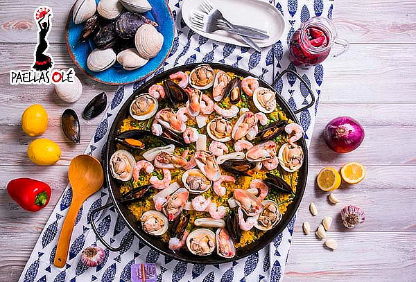 Paella a elección para 6, 8 o 10 Personas con Retiro