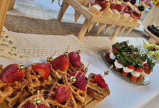 Brunch o Cóctel completo para 20 personas, montaje incluido