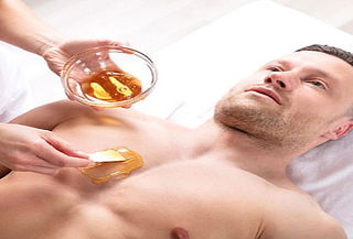Depilación con Cera de Abejas para Hombre en 3 zonas