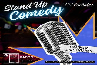 Show de stand up  en Cachafaz en Ñuñoa, Barrio Italia