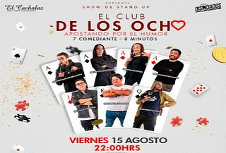 El club de los 8 en Cachafaz  en Ñuñoa, Barrio Italia 