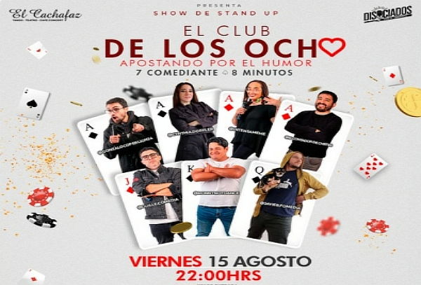 El club de los 8 en Cachafaz  en Ñuñoa, Barrio Italia 