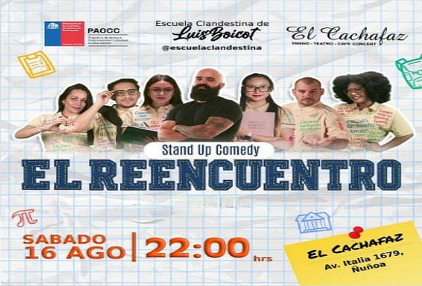 Show de Stand Up- Escuela Clandestina en Cachafaz 