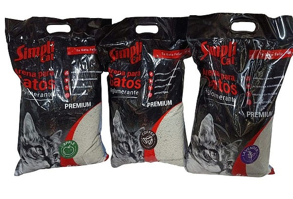 16 Kg Arena Sanitaria para Gatos Premium  aroma a elección
