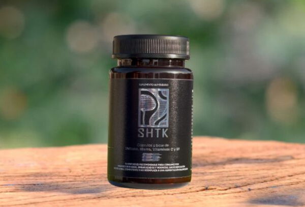 1 Frasco de Shiitake 30 capsulas suplemento natural