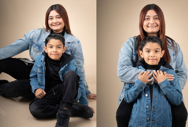 Sesión Fotografica Familiar + Vestuario para Dama