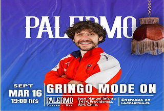 Entrada Gringo monden on 16 Sept. en Palermo 