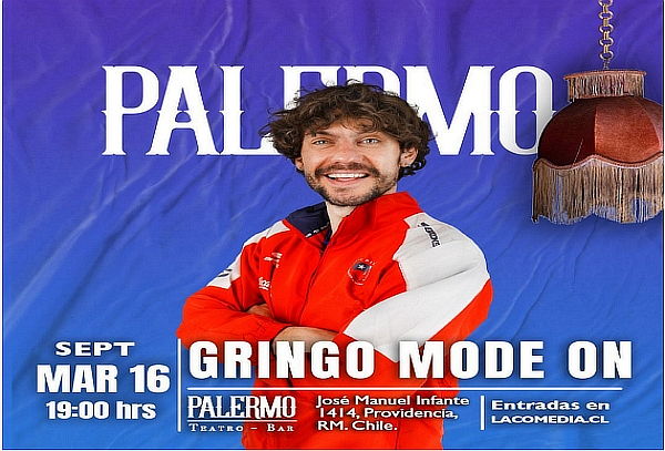 Entrada Gringo monden on 16 Sept. en Palermo 