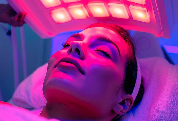 Fototerapia LED Mas Shock de Acido Hialuronico 